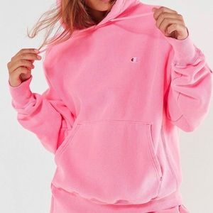 Champion hoodie - size xsmall pink